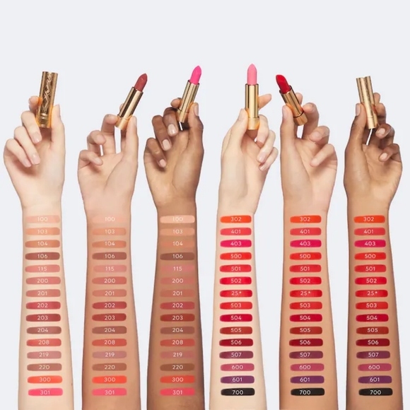 NEW!! GUCCI- Velvet Matte Lipstick- 500 Odalie Red - vivid red - Picture 4 of 5